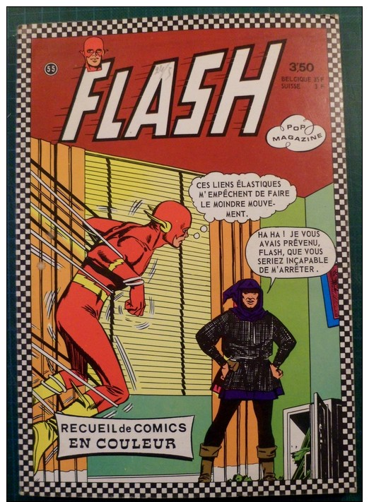 Flash - Receuil N°55 - Contient Les N° 7, 8 &amp; 9 - 1971 - Très Bon état - Aredit - Flash