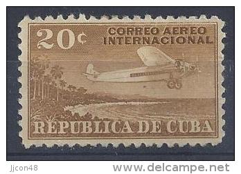 Cuba  1931  Airmail (o) VFU  20c - Poste Aérienne