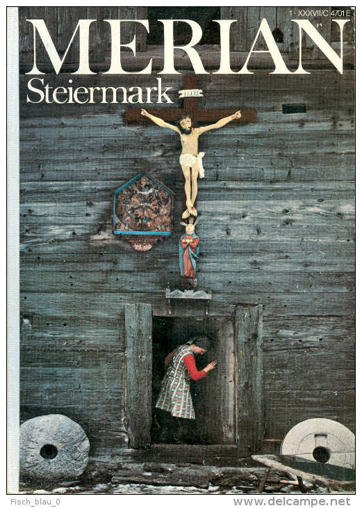 Magazin Zeitschrift MERIAN Steiermark 01/1984 Österreich Austria Styria Autriche Jänner Januar Magazine - Viajes  & Diversiones