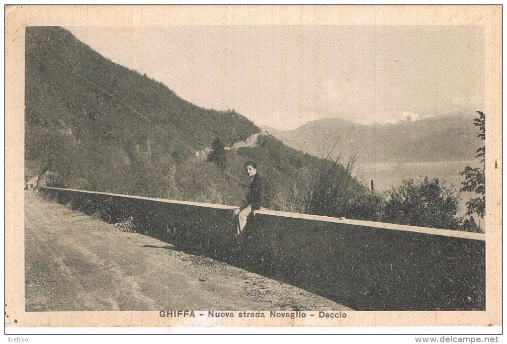 GHIFFA = NUOVA STRADA NOVAGLIO--DECCIO = 1933 - Verbania