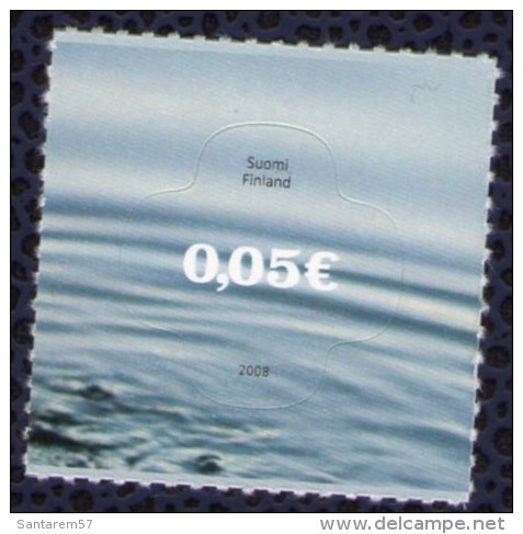 Finlande 2008 Autoadhésif Neuf Stamp L´Eau Mers Lacs Et Rivières - Neufs