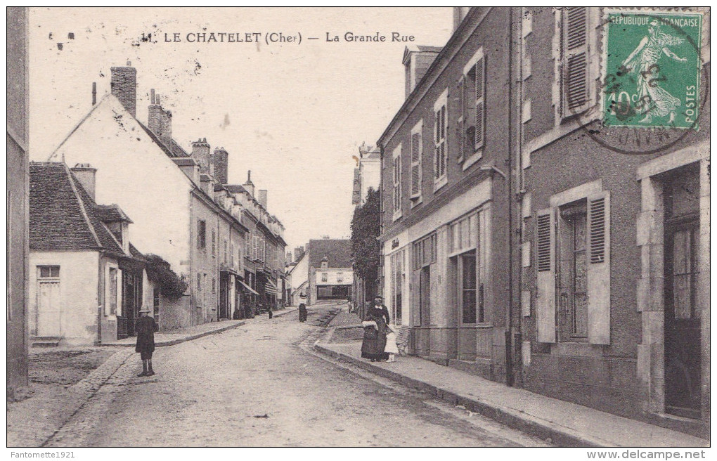 LE CHATELET  LA GRANDE RUE (DIL130) - Other & Unclassified