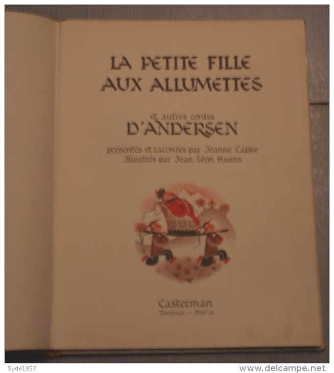 La Petite Fille Aux Allumettes Et Autres Contes D'Andersen - Casterman 1945 - Casterman