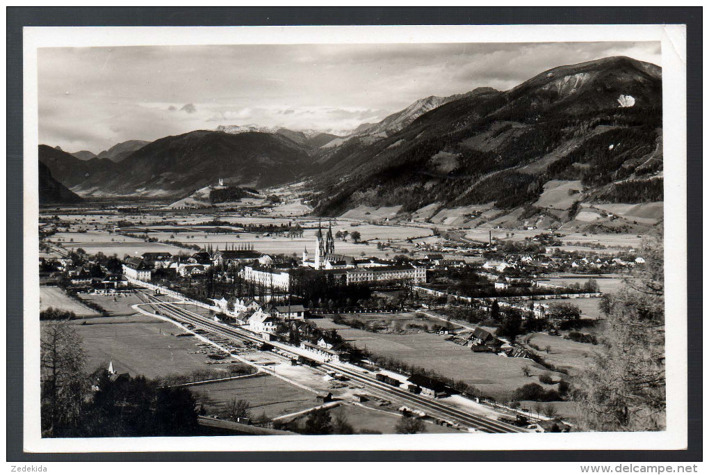 0123  Alte Foto Ansichtkarte - Admont Mit Frauenberg - 1937 - Admont