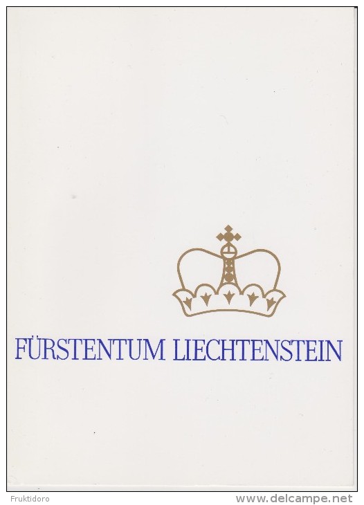 Liechtenstein Booklet (empty) With A First Day Cancellation May 9, 2005 - Collections