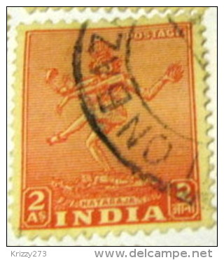 India 1949 Nataraja 2a - Used - Used Stamps