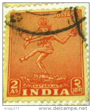 India 1949 Nataraja 2a - Used - Used Stamps