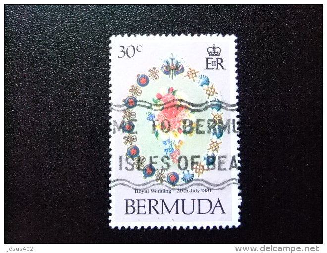 BERMUDA - BERMUDES - 1981 - BOUQUET DE MARIAGE - Yvert N&ordm; 402 &ordm; FU - Bermudas