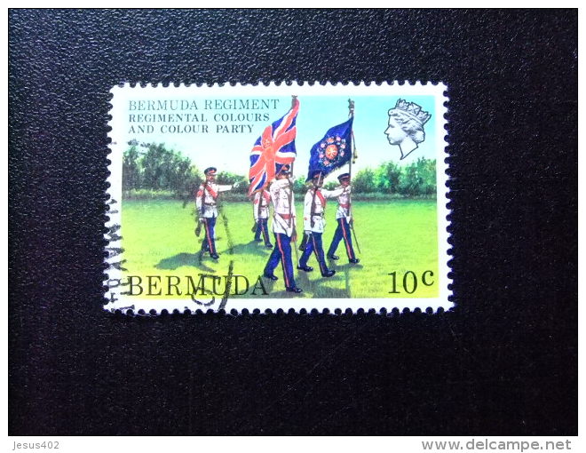 BERMUDA - BERMUDES - 1982 - PORTE-DRAPEAUX - Yvert N&ordm; 413 &ordm; FU - Bermudas