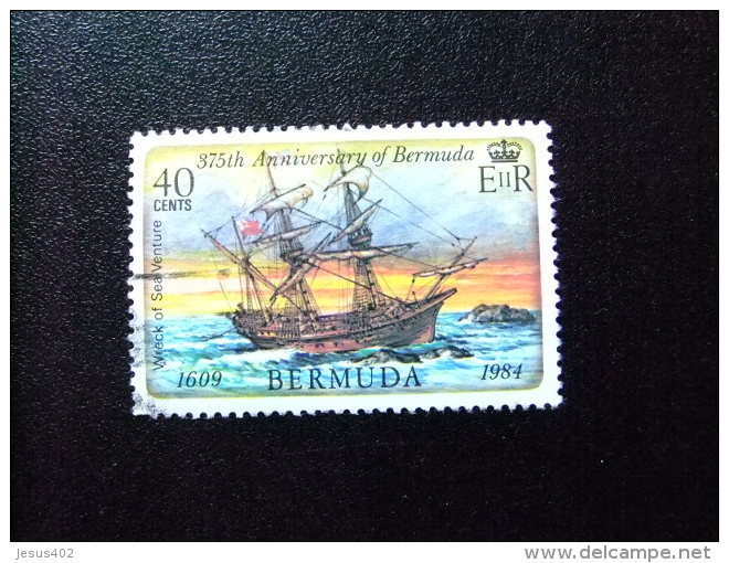 BERMUDA - BERMUDES - 1984 - NAUFRAGE " SEA VENTURE "- Yvert N&ordm; 441 &ordm; FU - Bermudas