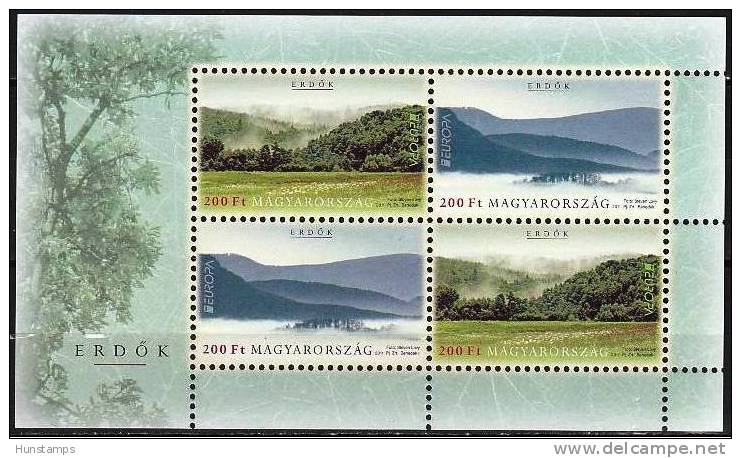 Hungary 2011. EUROPA CEPT - Forrests Sheet MNH (**) - Ungebraucht