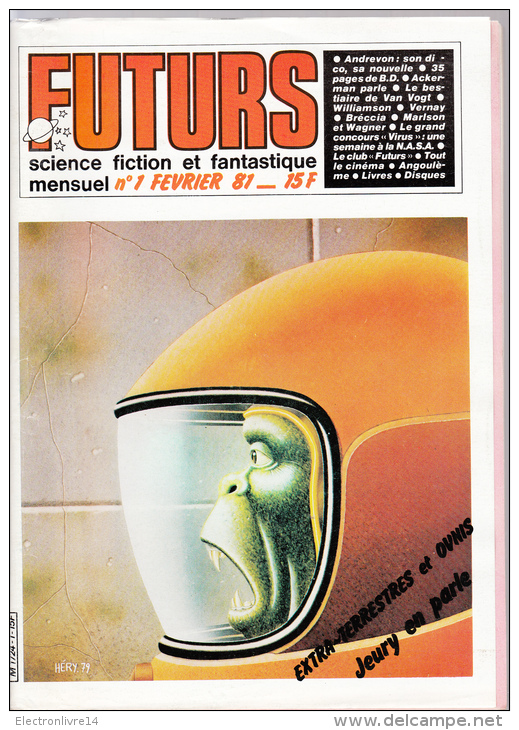 Futurs  Le Magazine De La Sf Et Du Fantastique 1 - Fanzines