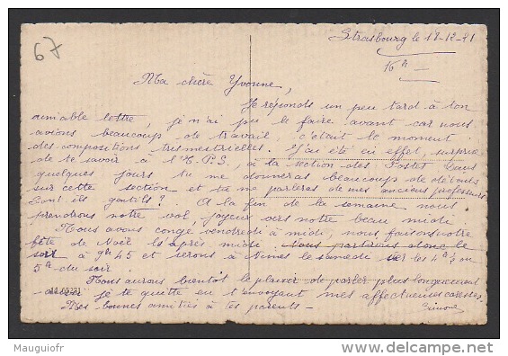 DF / 67 BAS RHIN / STRASBOURG / LE PONT DU CORBEAU / CIRCULÉE EN 1921 - Strasbourg