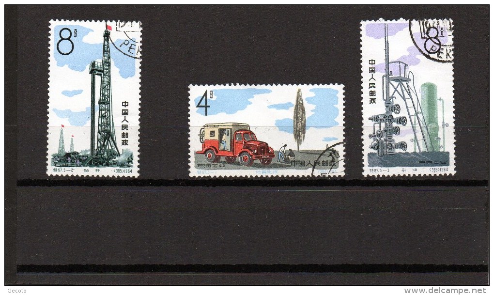 Serie 3 Timbres - 1964 - Oblitérés