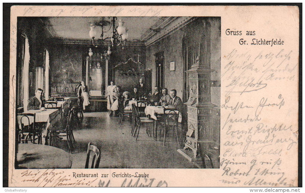 DB3218 - LICHTERFELDE - RESTAURANT ZUR GERICHTS-LAUBE - Lichterfelde