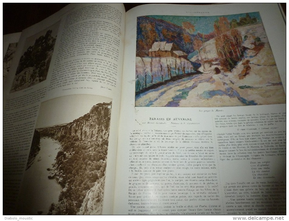 1928 SALON;Savoie(Pratognan,Barios,Les Bieux);Villarembert;Boudin d'Arêche; LOING;ARDECHE;VOSGES;ALLIER;ROUEN,etc