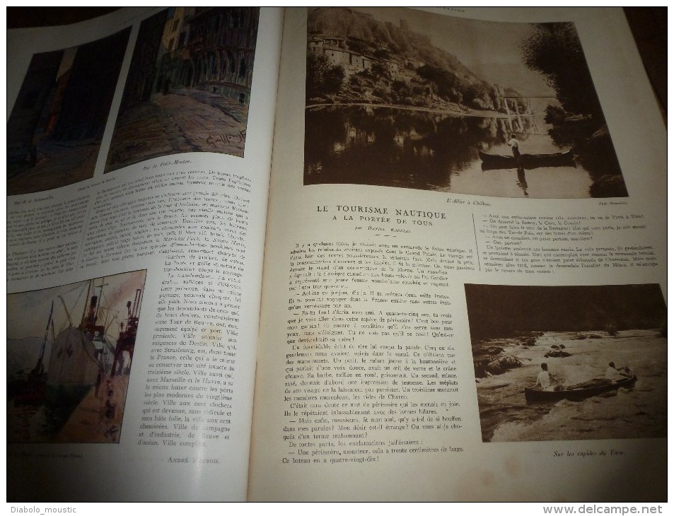 1928 SALON;Savoie(Pratognan,Barios,Les Bieux);Villarembert;Boudin d'Arêche; LOING;ARDECHE;VOSGES;ALLIER;ROUEN,etc