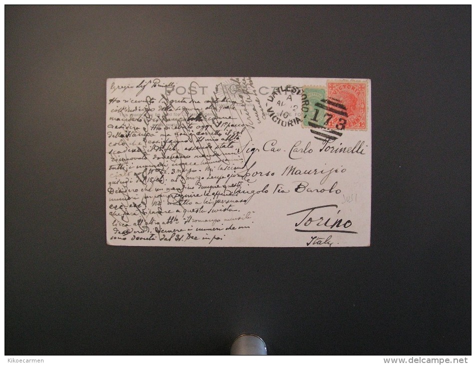 2scans Australia 1910 JUBILEE LAKE 1d.+ 1/2 Penny Half  Daylesford Victoria Thermal Baths SPA Medicine Health Postcard - Briefe U. Dokumente