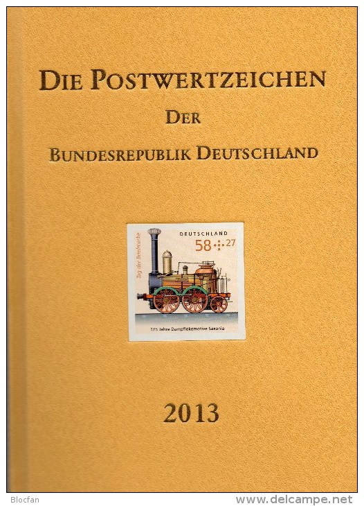 Leeres Jahrbuch 2013 Deutschland Ohne Hologramm ** 25€ Als Album Neu Mit Beschreibung BRD Year-stamp Document Of Germany - Other & Unclassified