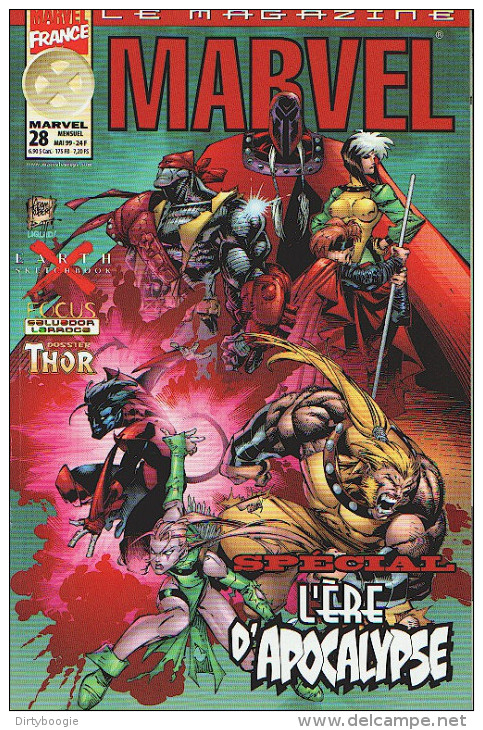 Le MAGAZINE MARVEL N° 28 - Mai 1999 - AGE OF APOCALYPSE - ELEKTRA - Autre Magazines