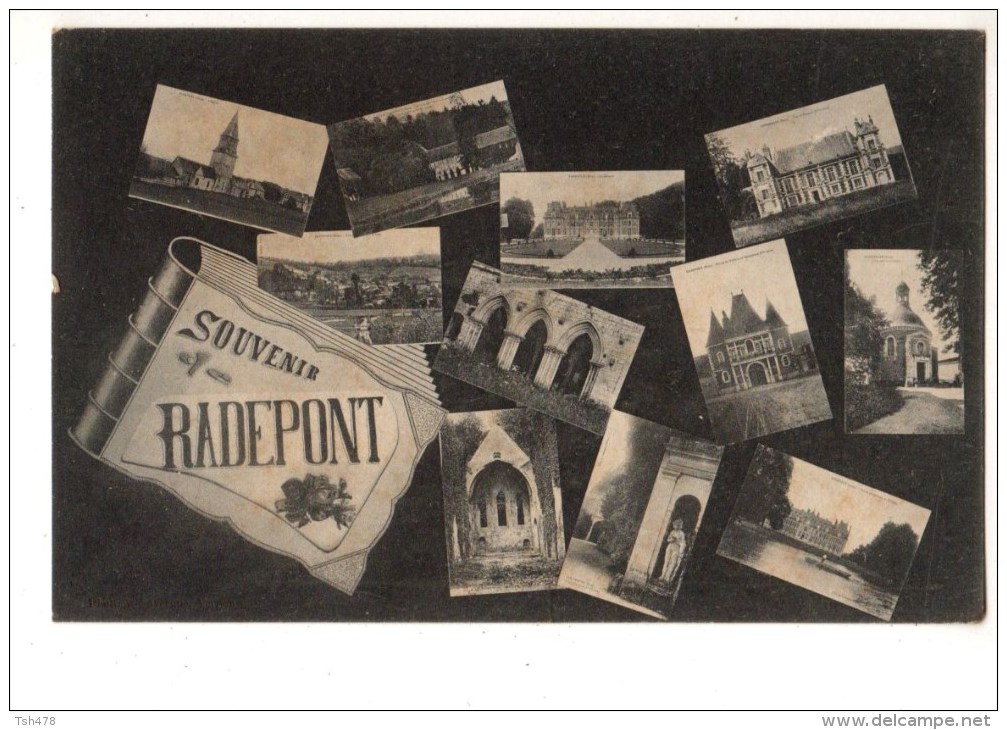 27----RADEPONT--souvenir De Radepont--voir 2 Scans - Autres & Non Classés