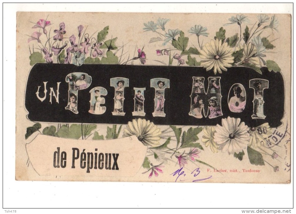 C P A--11--PEPIEUX --un Petit Moi De PEPIEUX--voir 2 Scans - Altri & Non Classificati