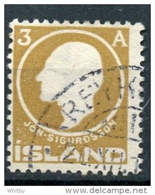 Iceland 1911 3a Jon Sigurdsson Issue #87 - Used Stamps