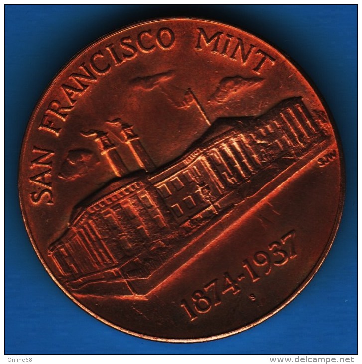 USA SAN FRANCISCO MINT 1874 - 1937 TREASURY DEPARTEMENT - Professionals/Firms