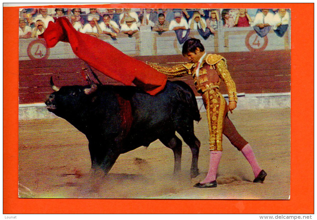 Corrida - Toros "El Cordobés" Passe De Poitrine à La Droite - Corridas