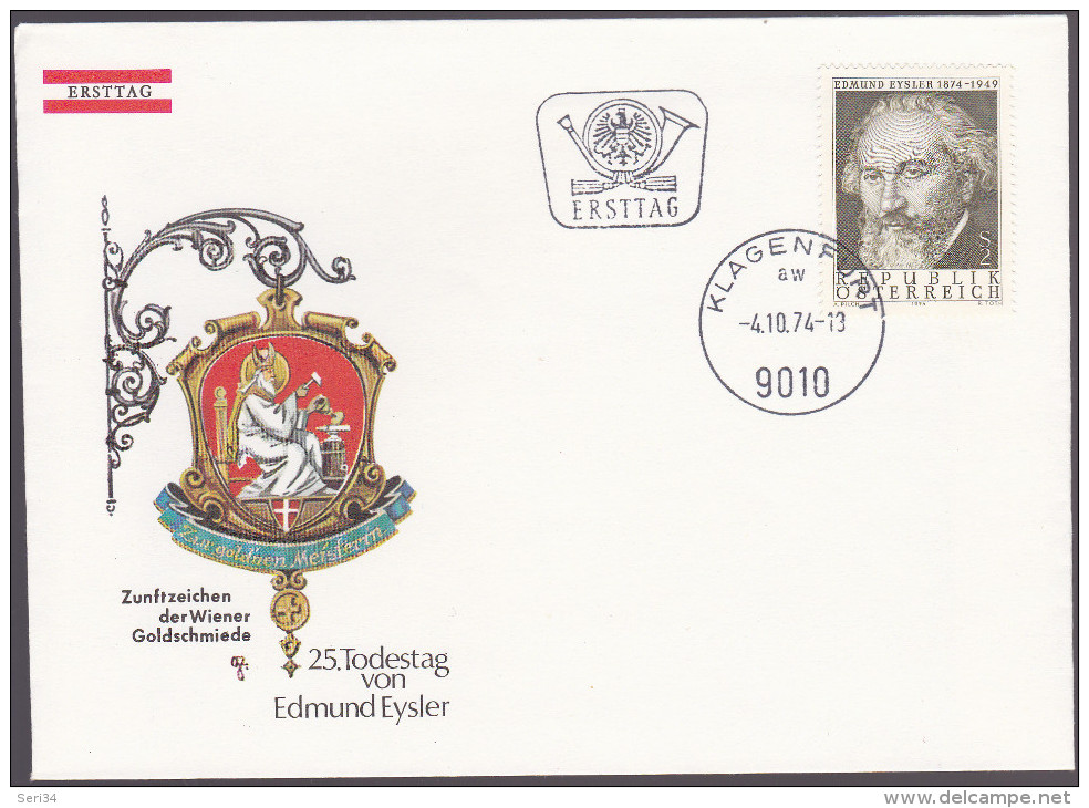 AUTRICHE : FDC : Edmund Eysler Compositeur - FDC