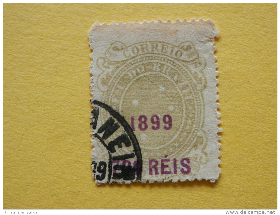 Brasil 1899, OVERPRINT / SOUTHERN CROSS, E.U. DO BRAZIL: Mi 131-37, */Ø