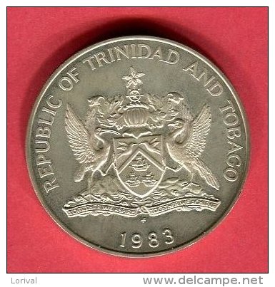 5 DOLLARS    ( KM 35 ) TTB+  45 - Trinidad & Tobago