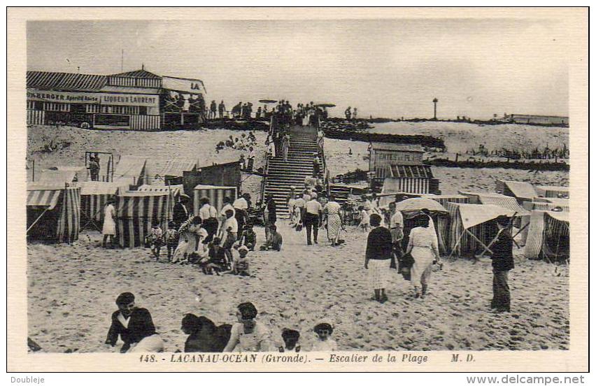 D33  LACANAU OCEAN  Escalier De La Plage - Other & Unclassified