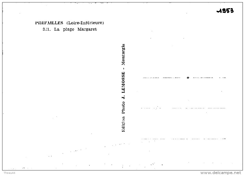 ¤¤  -   321   -   PREFAILLES   -  La Plage Margaret     -  ¤¤ - Préfailles