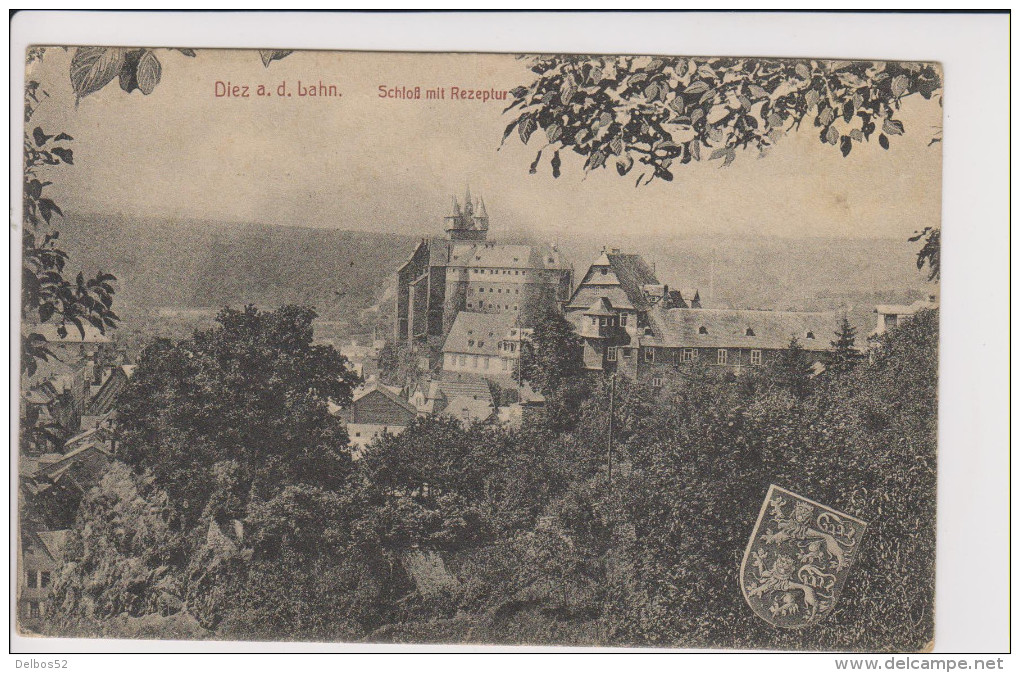 Allemagne,Diez A. D. Lahn. Schloss Mit Rezeptur. - Diez