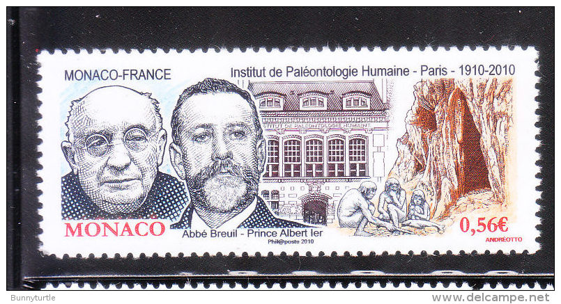 Monaco 2010 Abbe Breuil Institute MNH - Unused Stamps