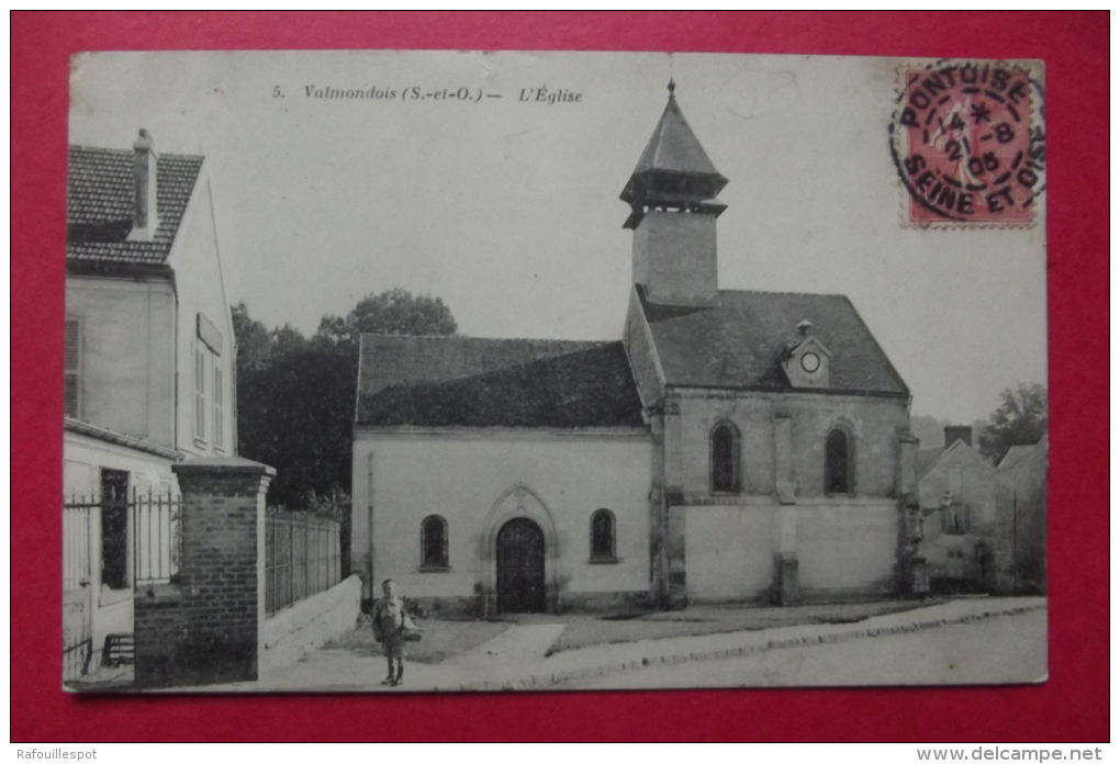 Cp Valmondois L'eglise - Valmondois