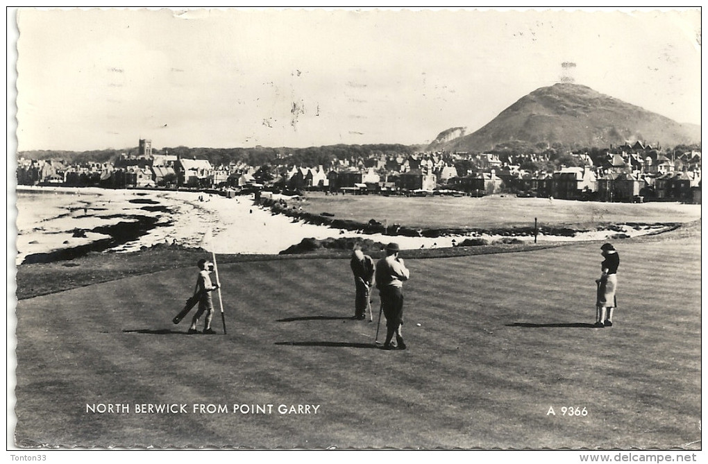 CARTE ECOSSE - NORTH BERWICK FROM POINT GARRY - ENCH - - East Lothian