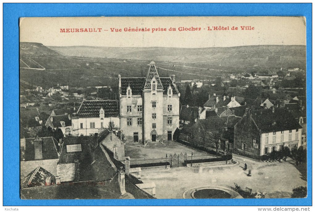 EGG1070, Meursault, Circulée Sous Enveloppe - Meursault