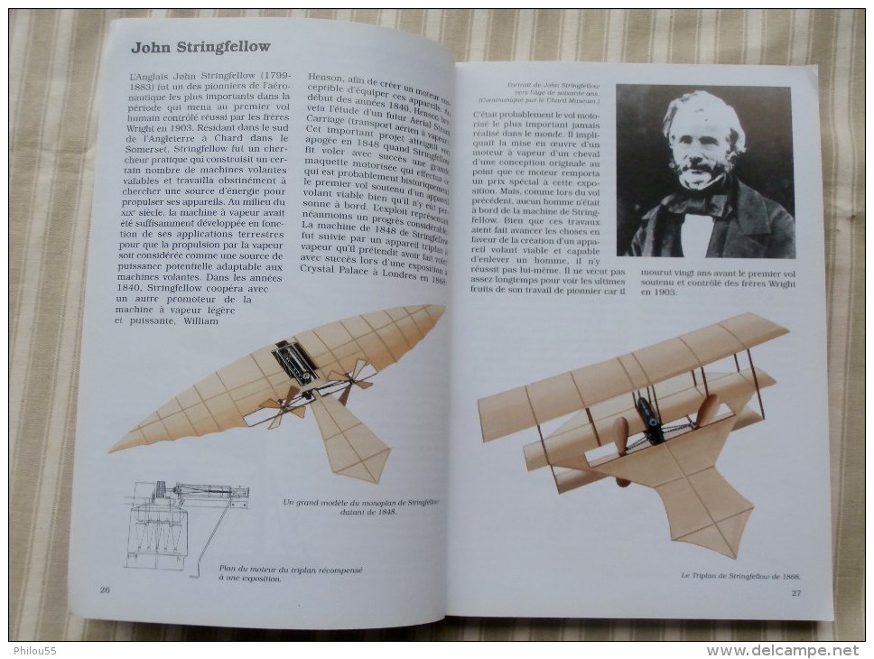 Livre "  L UNIVERS DES AVIONS 1848/1939 "   GRUND Encyclopedie des avions