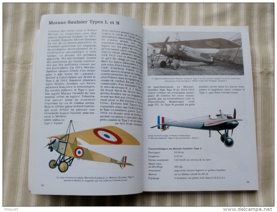 Livre "  L UNIVERS DES AVIONS 1848/1939 "   GRUND Encyclopedie des avions