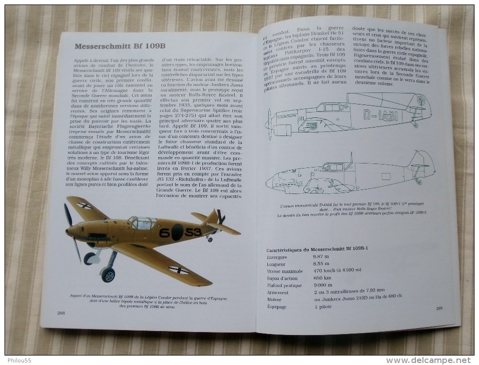 Livre "  L UNIVERS DES AVIONS 1848/1939 "   GRUND Encyclopedie des avions