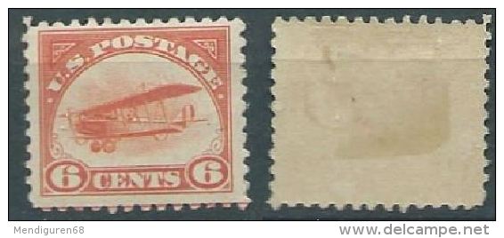 VERINIGTE STAATEN ETATS UNIS USA 1918 AIRMAIL CURTISS JENNY 6 CENTS  MNH SC C1 MI 248 SG PA1 YT A54 - 1b. 1918-1940 Neufs