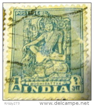 India 1949 Bodhisattva 1a - Used - Used Stamps