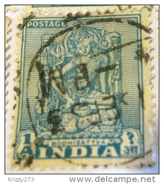 India 1949 Bodhisattva 1a - Used - Used Stamps