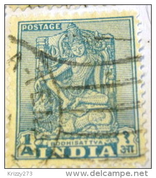 India 1949 Bodhisattva 1a - Used - Used Stamps