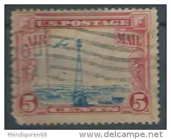 USA 1926-28 AIRMAIL Beacon  USED  5c SC C11 MI 310 SG PA11 YV A649 - 1a. 1918-1940 Gebraucht