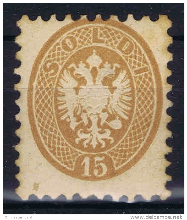 Austrian Lombardo-Veneto ,  Yv Nr 27 MH/* 1864 - Ungebraucht