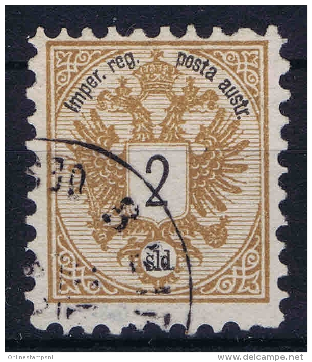 Austrian Levant ,  Yv Nr 8  Used Mi 8   Signed/ Signé/signiert/ Approvato - Levante-Marken