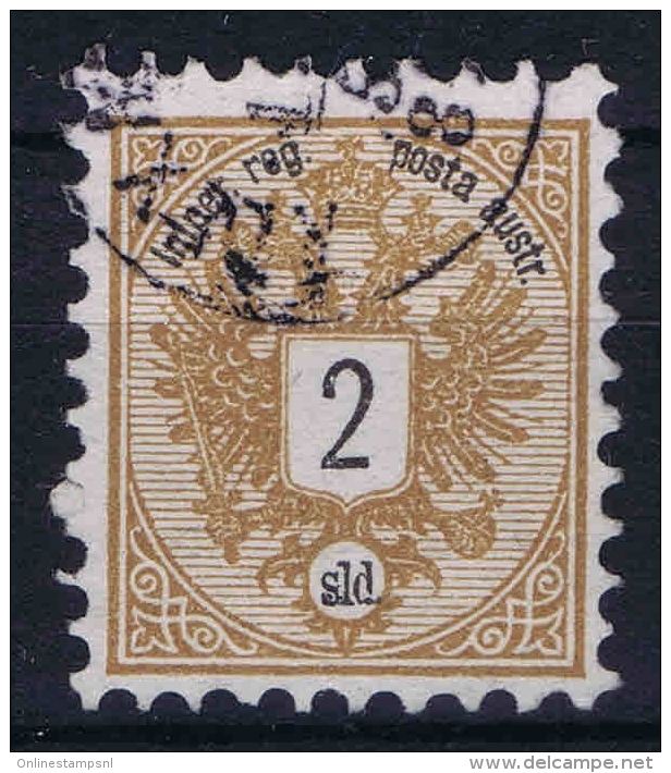 Austrian Levant ,  Yv Nr 8  Used Mi 8 - Levante-Marken